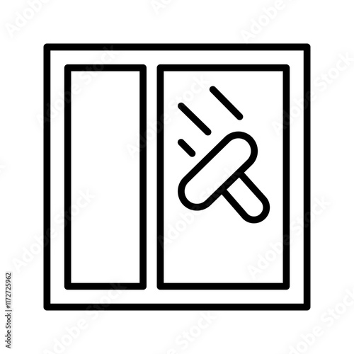 Window Cleaner Vector Icon