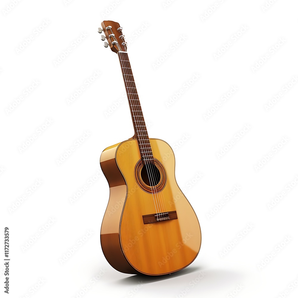 Obraz premium guitar icon simple white background vector