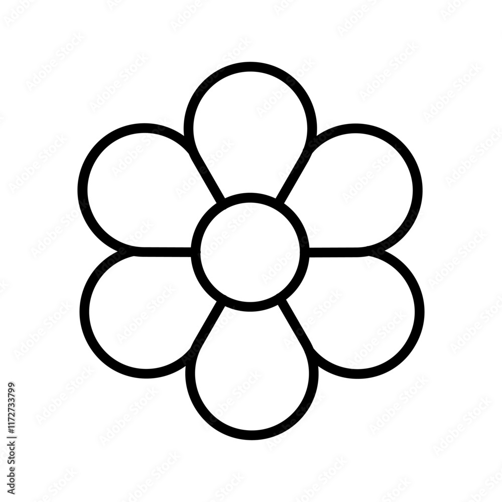 Sea Anemone Vector Icon Sea Anemone Vector Icon