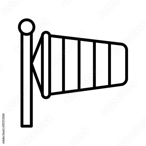 Wind Speed Vector Icon