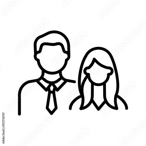 Couple Vector Icon