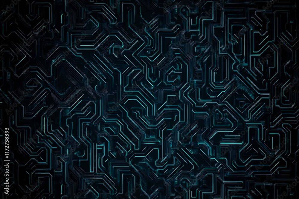 Abstract close-up of a glowing blue digital circuit board, showcasing intricate connections and technological design on a black background.
Abstract close-up of a glowing blue digital circuit board, showcasing intricate connections and technological design on a black background.