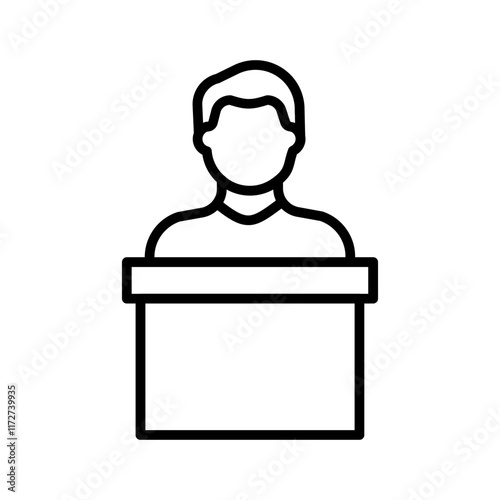 Defendant Vector Icon