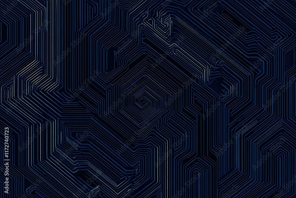 Abstract close-up of a glowing blue digital circuit board, showcasing intricate connections and technological design on a black background.
Abstract close-up of a glowing blue digital circuit board, showcasing intricate connections and technological design on a black background.
