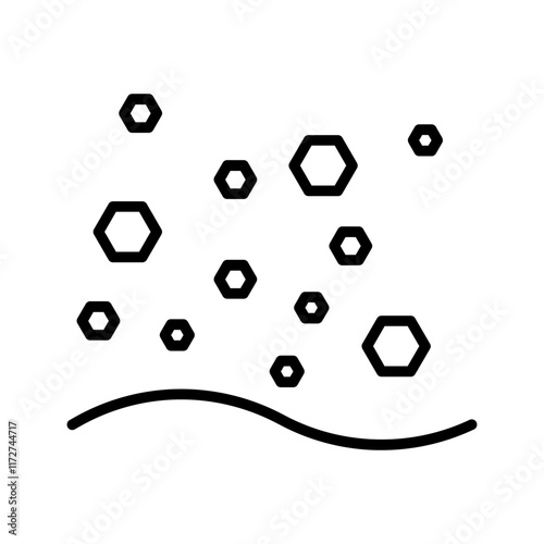 Cosmic Dust Vector Icon