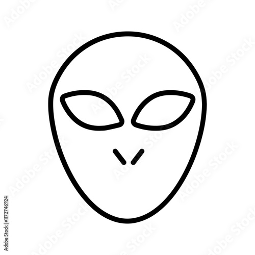 Alien Vector Icon