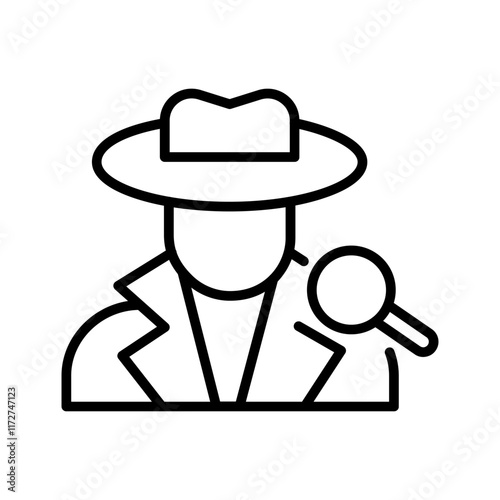 Detective Vector Icon
