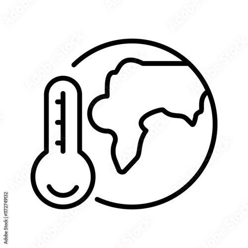 Climate Change Vector Icon