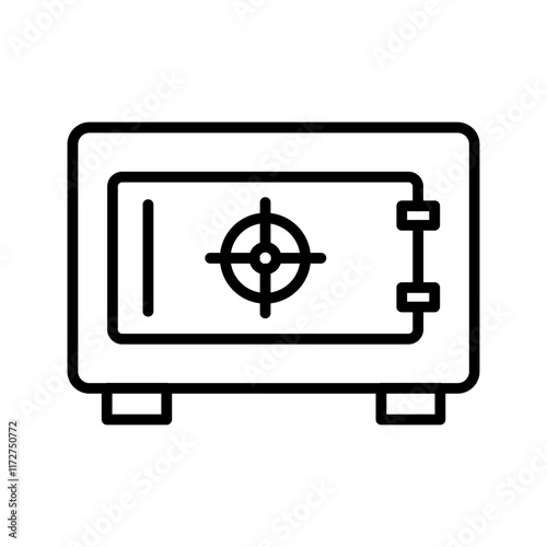 Safe Room Vector Icon