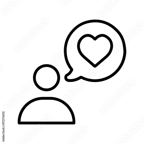 Love Confession Vector Icon