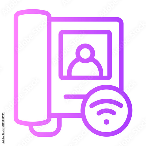 intercom gradient icon