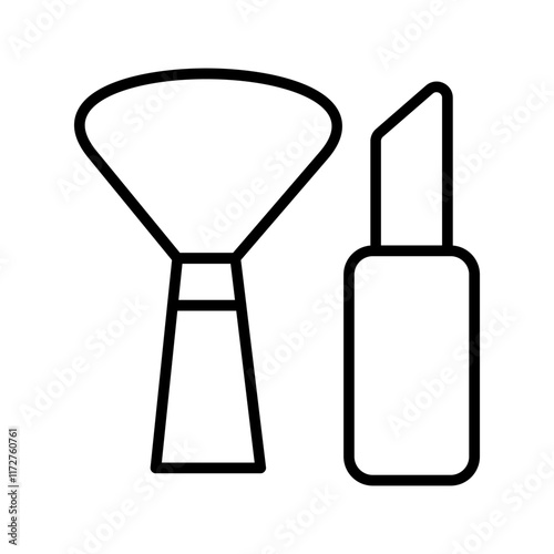 Beauty Tools Vector Icon