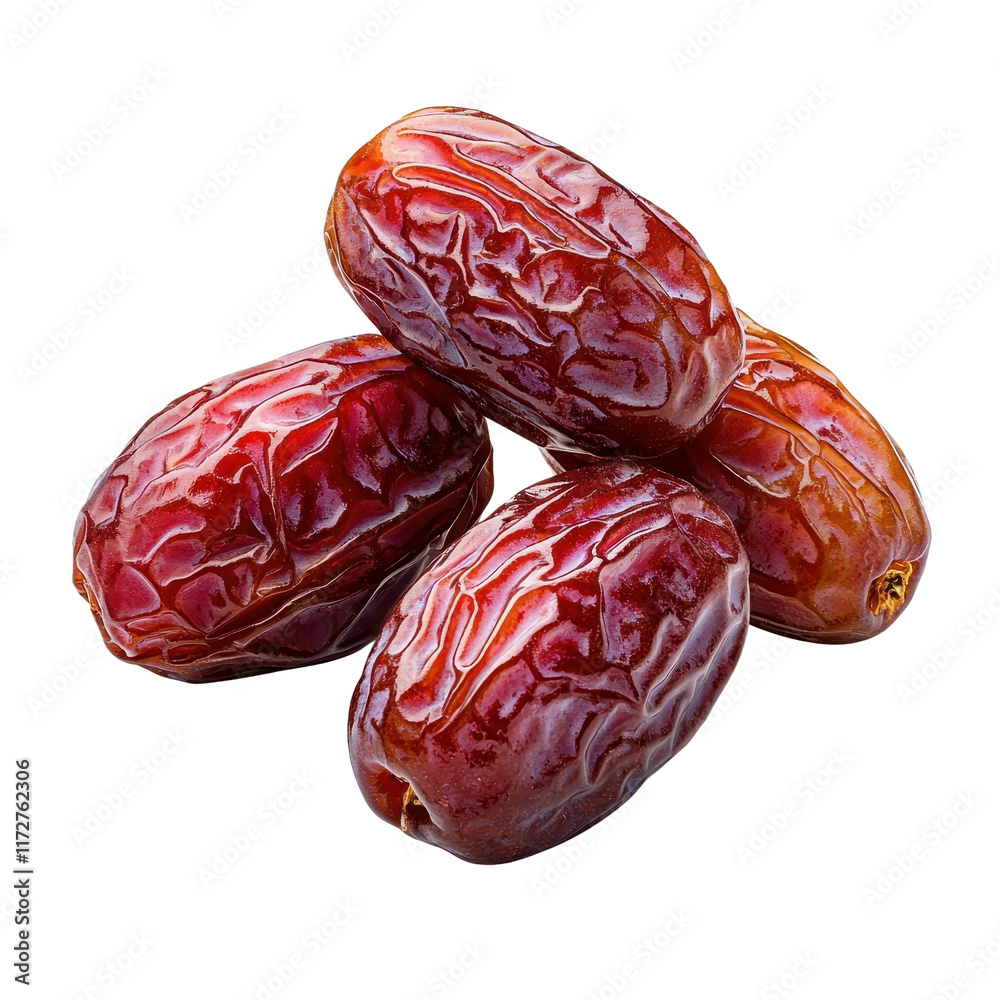 Shiny Reddish Brown Dates in Natural Bunches Shiny Reddish Brown Dates in Natural Bunches