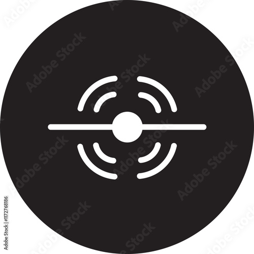 sensor glyph icon