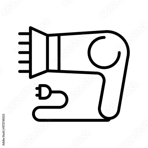 Hair Dryer Vector Icon