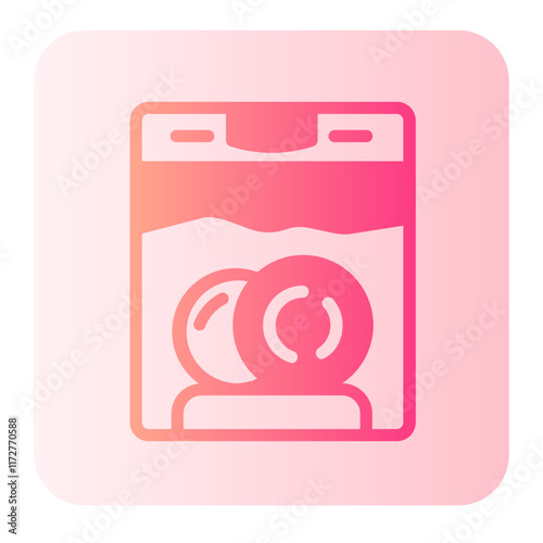 dishwasher gradient icon