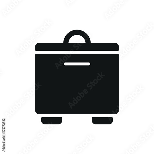 Freezer icon vector design templates simple and modern