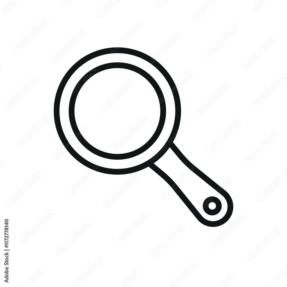 Frying pan icon vector design templates simple and modern Frying pan icon vector design templates simple and modern