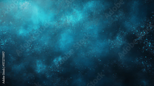 Luxury Abstract Dark Blue Background. Space, Water, Night Sky