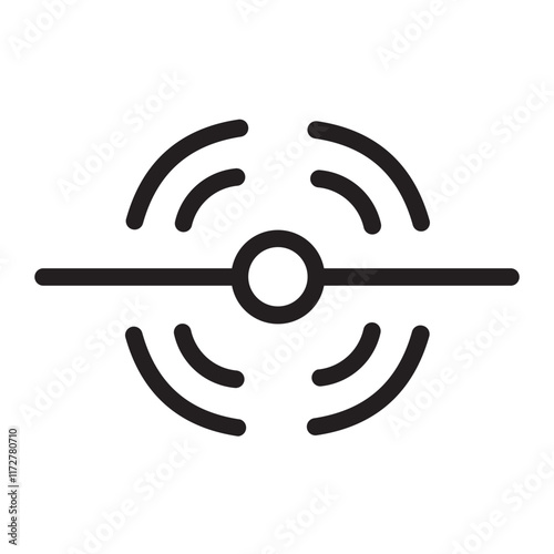 sensor line icon