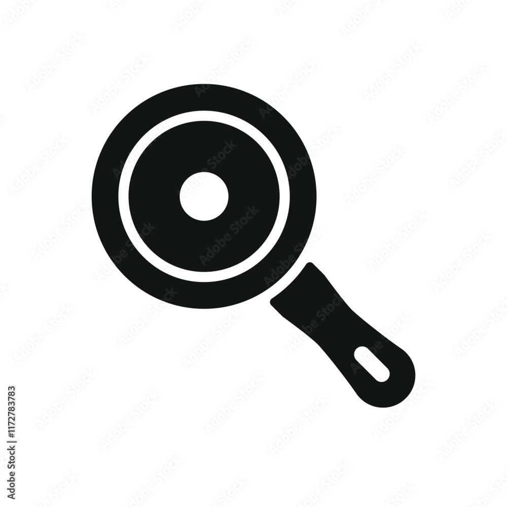 Frying pan icon vector design templates simple and modern Frying pan icon vector design templates simple and modern