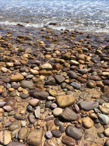 stones on the beach