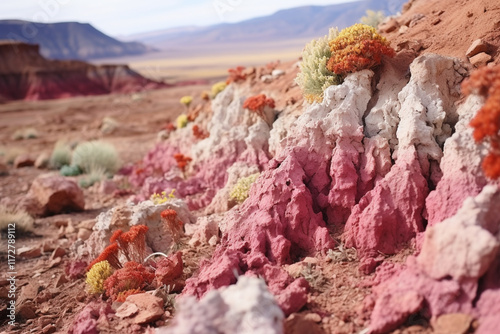 Unveiling haunting aftermath of soil erosion, where barren landscapes bear witness to vanishing fertility, a resounding plea echoes through winds, urging mankind to embrace responsible land management photo