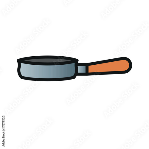 Frying pan icon vector design templates simple and modern