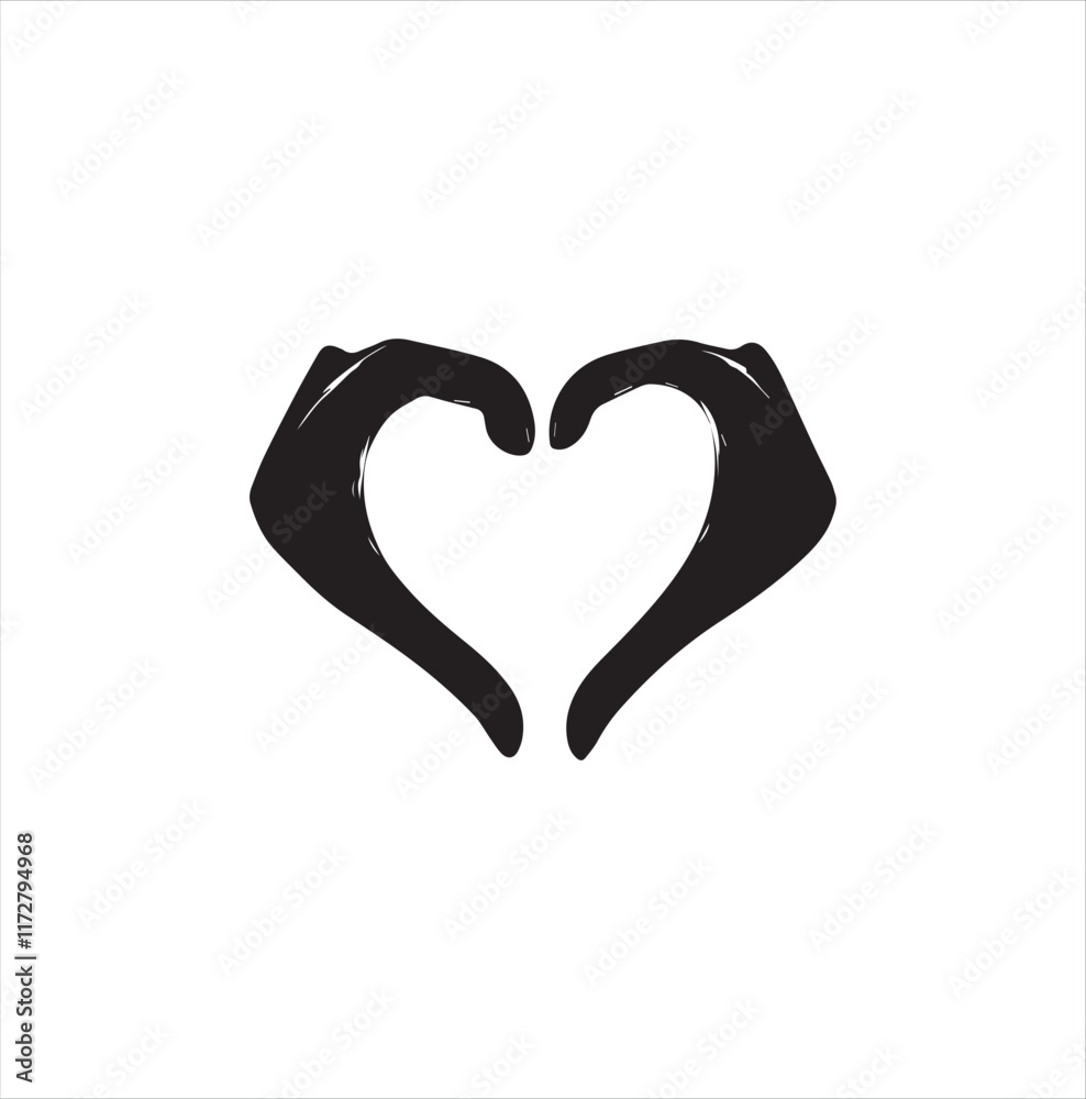 Fototapeta premium heart with a ribbon