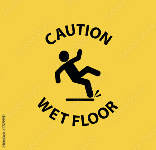 wet floor sign