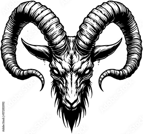 devil goat.eps