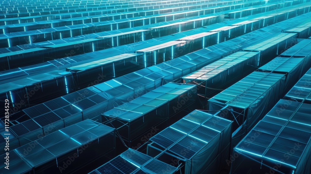 Fototapeta premium The solar farm 