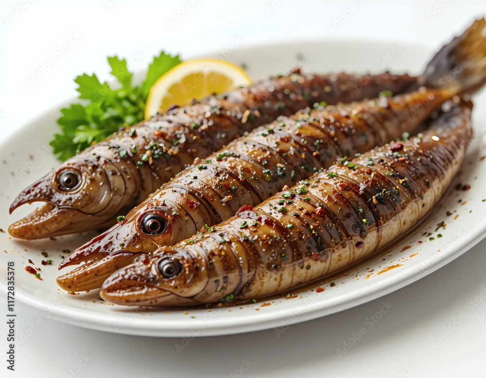 Delicious Grilled Fish with Lemon and Herbs Delicious Grilled Fish with Lemon and Herbs