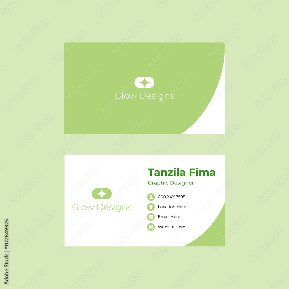 Naklejka premium Business Card AdobeStock-02.eps