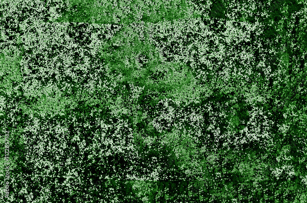 Grunge background with green spots on the surface Grunge background with green spots on the surface