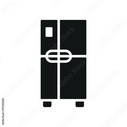 Refrigerator icon vector design templates simple and modern