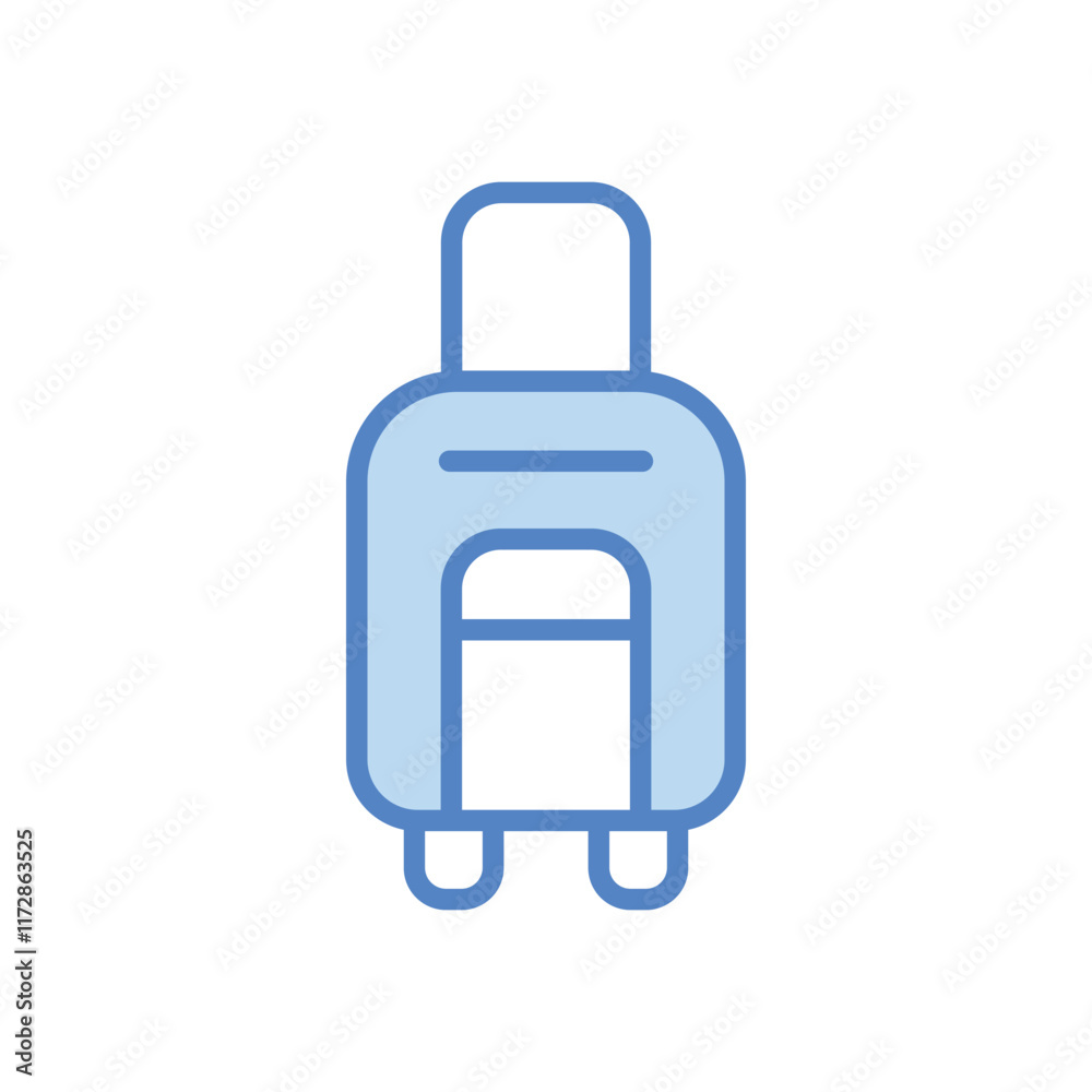 Luggage Bag icons set vector stock illustration Luggage Bag icons set vector stock illustration