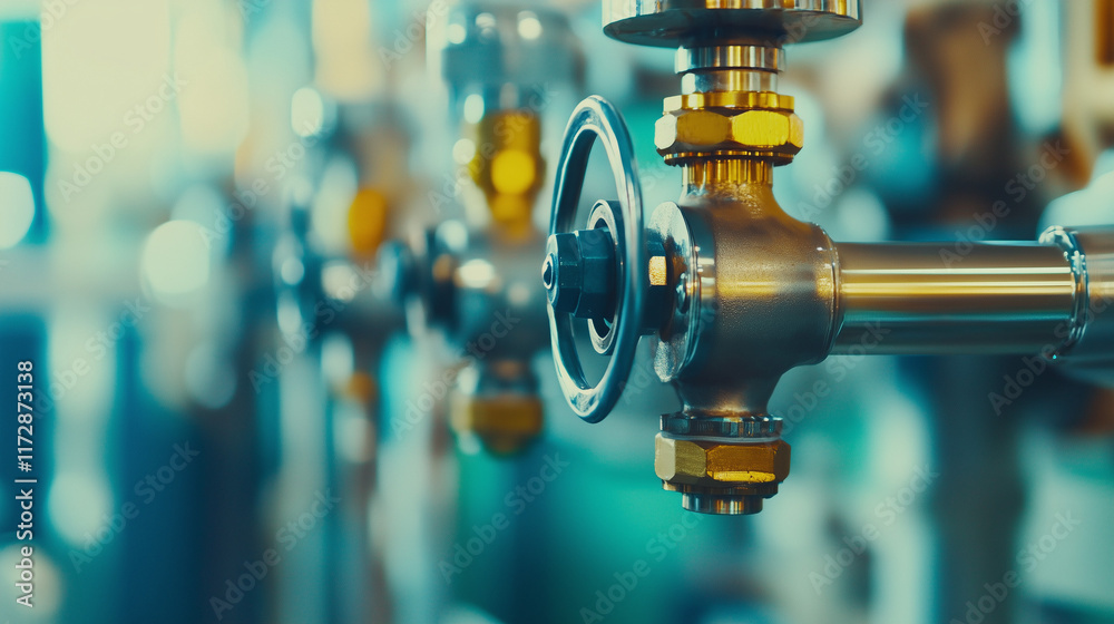 Close-up of a gas pipeline valve in an industrial setting, representing energy infrastructure and natural gas supply systems. Close-up of a gas pipeline valve in an industrial setting, representing energy infrastructure and natural gas supply systems.