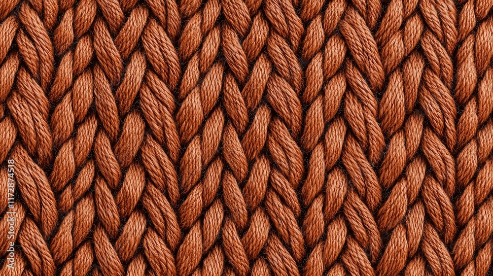 Rich Brown Knitted Texture Perfect for Warm Textile Backgrounds Rich Brown Knitted Texture Perfect for Warm Textile Backgrounds