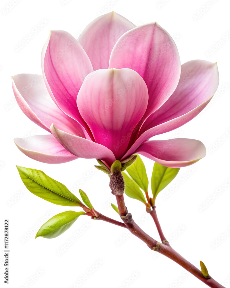 Fototapeta premium Delicate Pink Magnolia Blossom