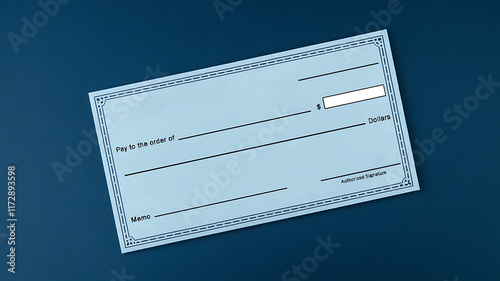 bank cheque photo