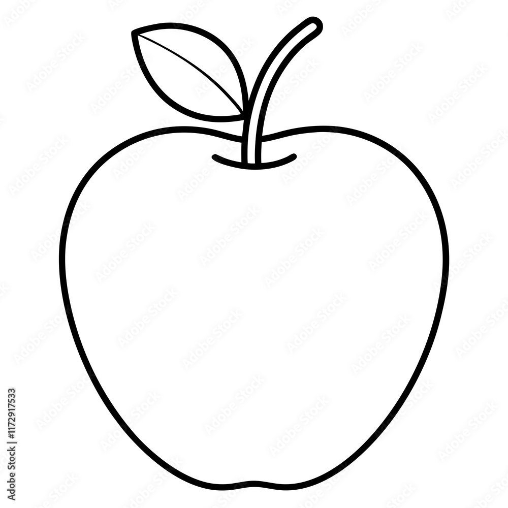 Apple art vector