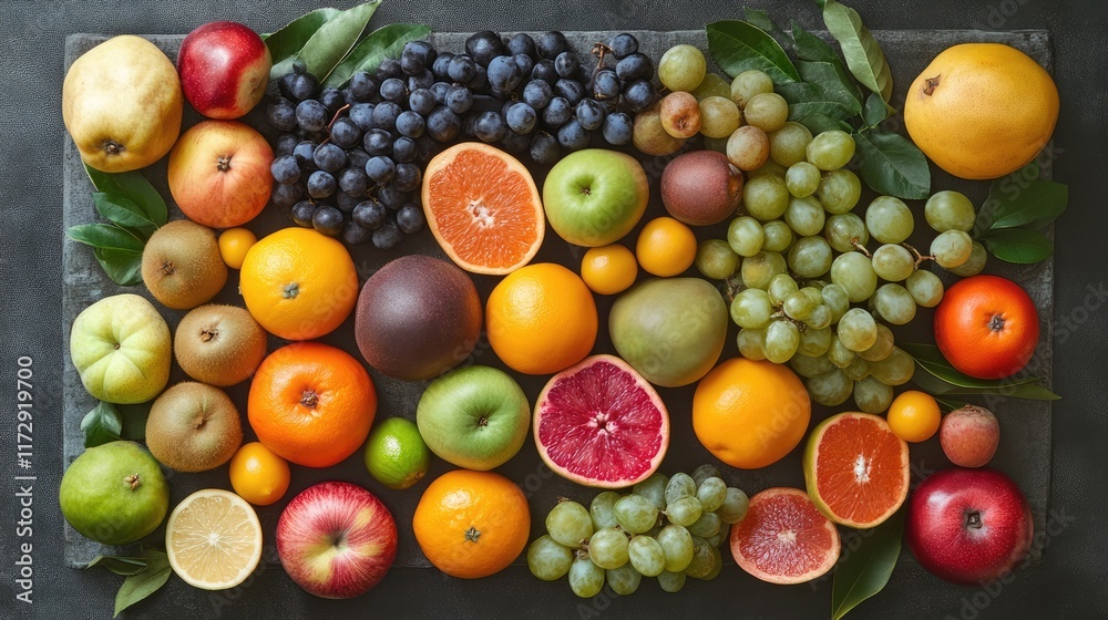 fruit knolling flat lay arrangement fruit knolling flat lay arrangement