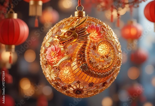 chinese new year lanterns