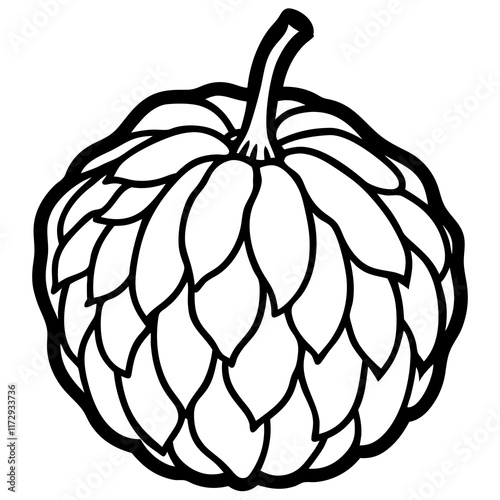 Elegant Balsam Apple Vector Art Design