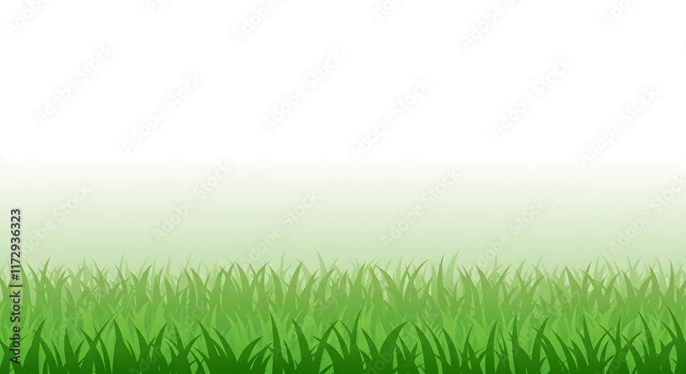 Obraz premium ia generated. green grass background