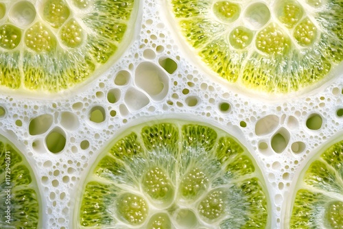 Aerenchyma: Plant Anatomy Close-Up View photo