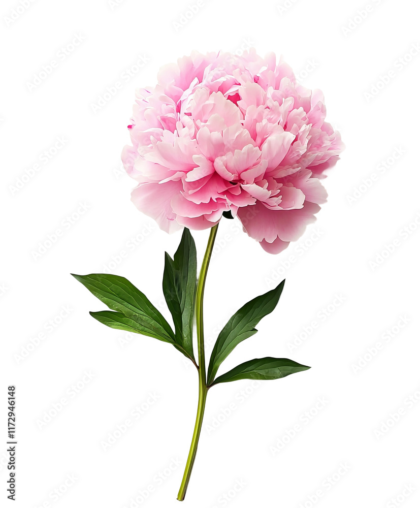 Elegant Pink Peony Bloom: A macro shot of a vibrant pink peony flower in full bloom, showcasing delicate petals, capturing the essence of spring's beauty and natural elegance. Elegant Pink Peony Bloom: A macro shot of a vibrant pink peony flower in full bloom, showcasing delicate petals, capturing the essence of spring's beauty and natural elegance.