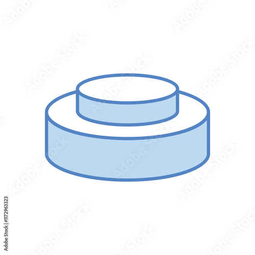 Cpu Cell icon. Computer hardware icon design. vector graphic