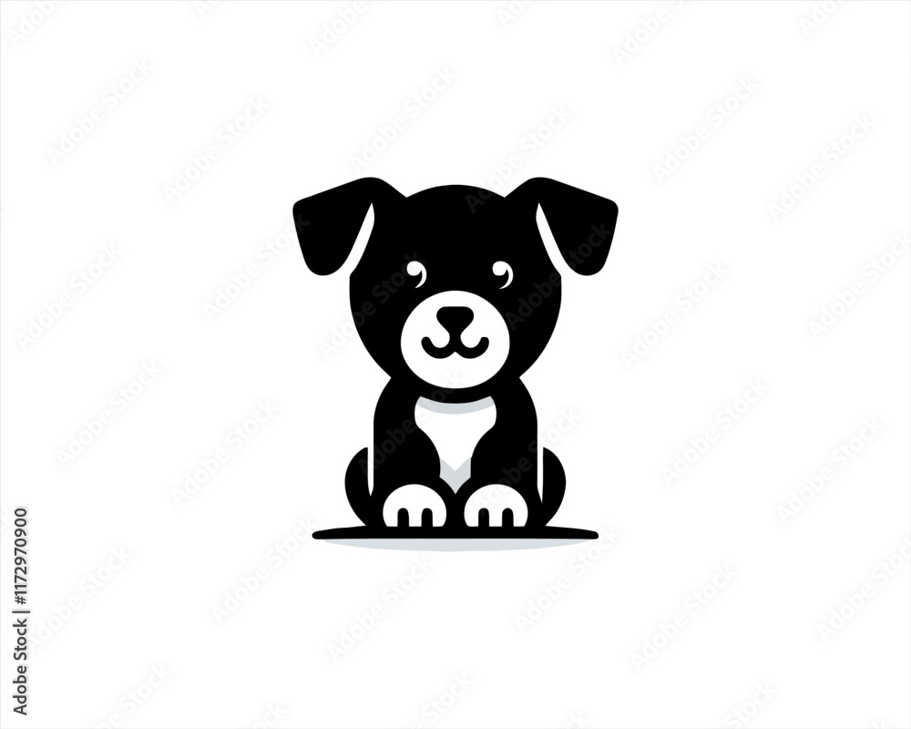 Naklejka premium dog